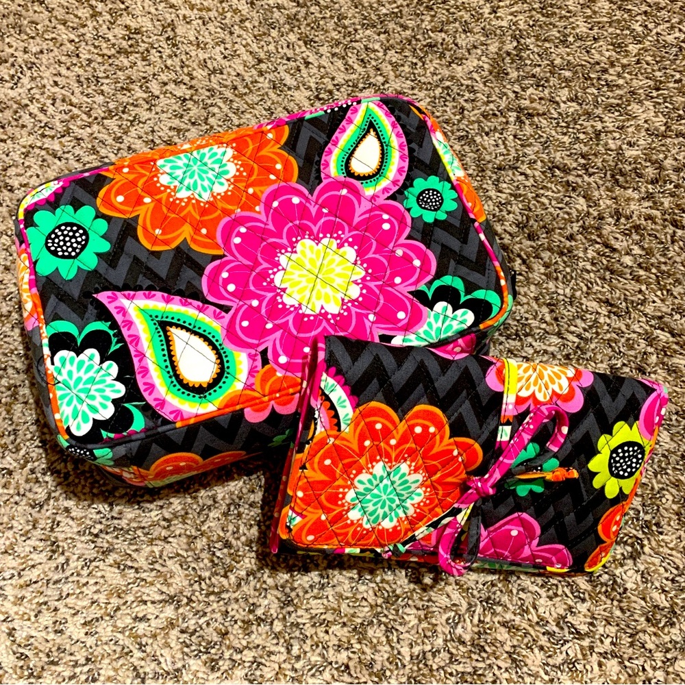Vera Bradley Travel Organizers (2 Pieces)